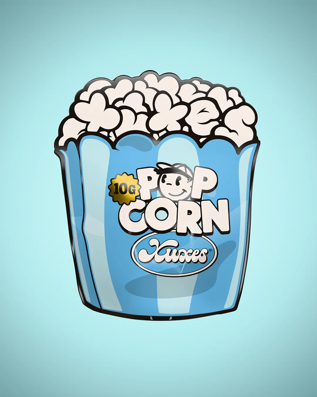 Pop corn Blue Candy 10g